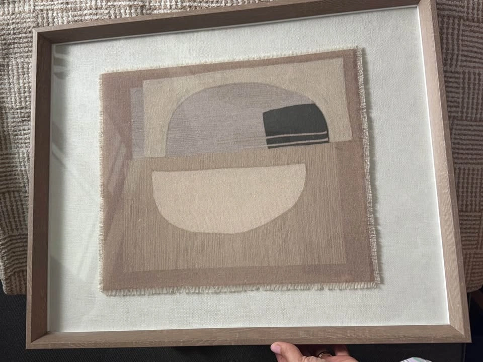 Set of 2 Framed Wall Art – Like New - photo 4