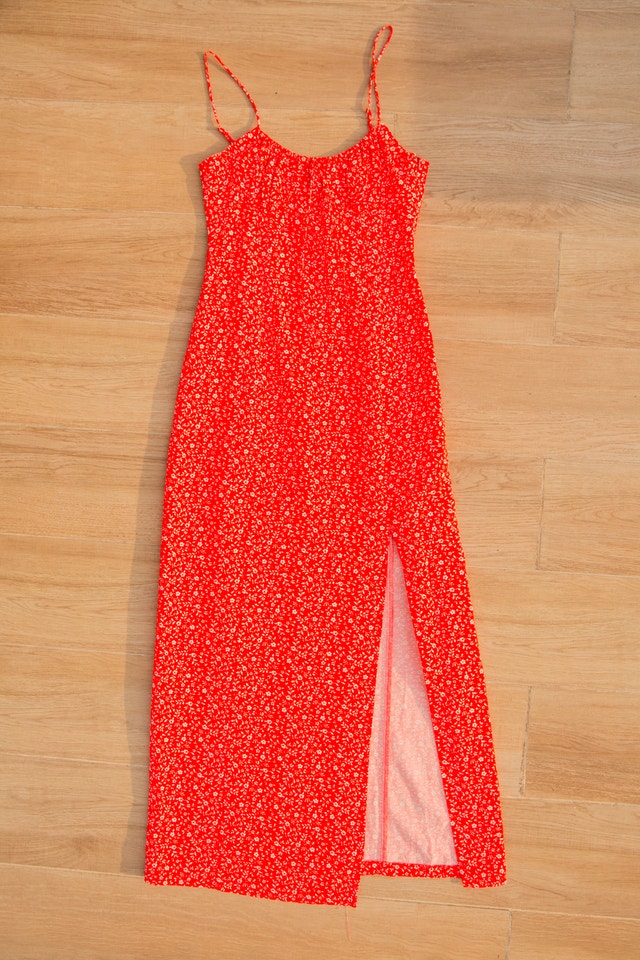 Zara Floral Midi Dress