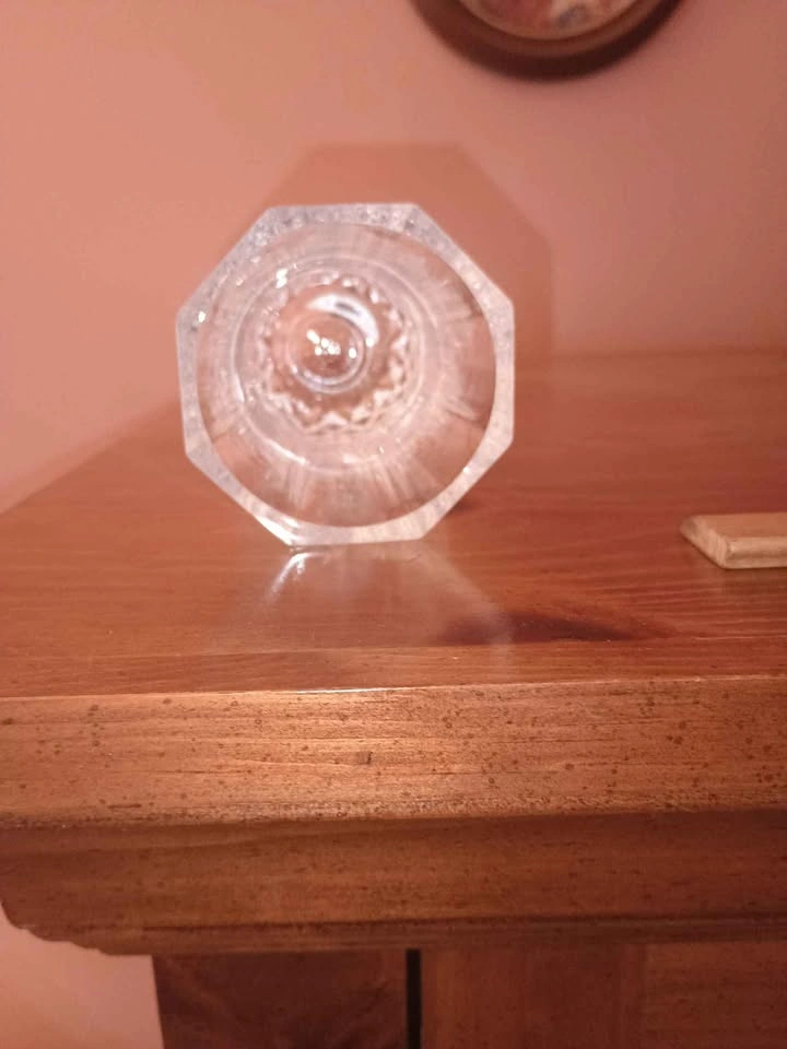 Vintage Cristal d'Arques Lead Crystal Bud Vase - photo 3