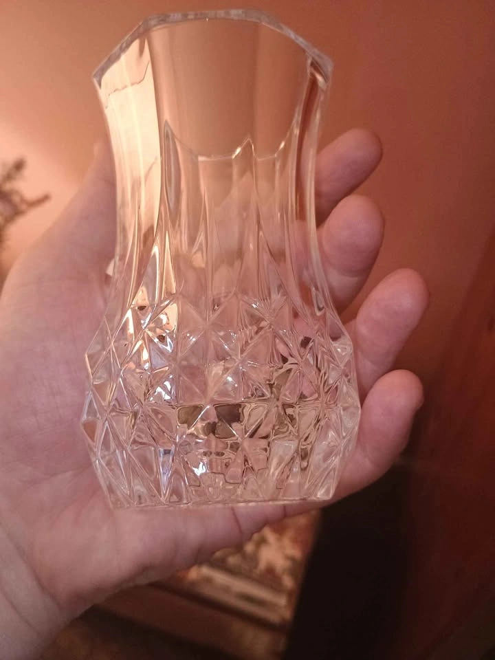 Vintage Cristal d'Arques Lead Crystal Bud Vase - photo 5