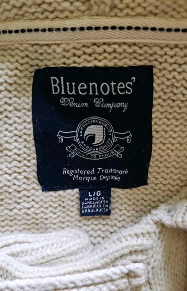 Bluenotes Unisex Knit Hooded Sweater - Large - photo 2