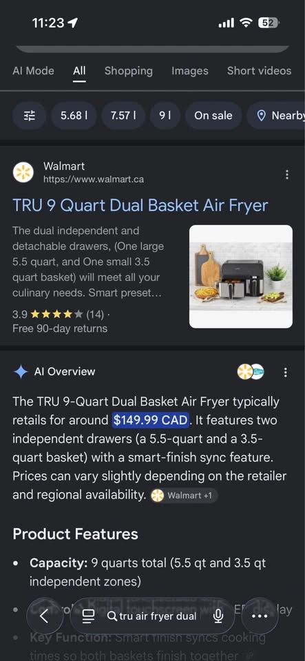 Tru air fryer - photo 3