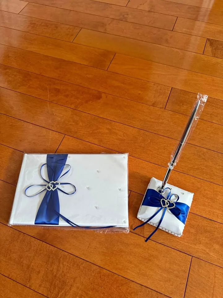 Wedding Guest Book & Pen Holder thumbnail