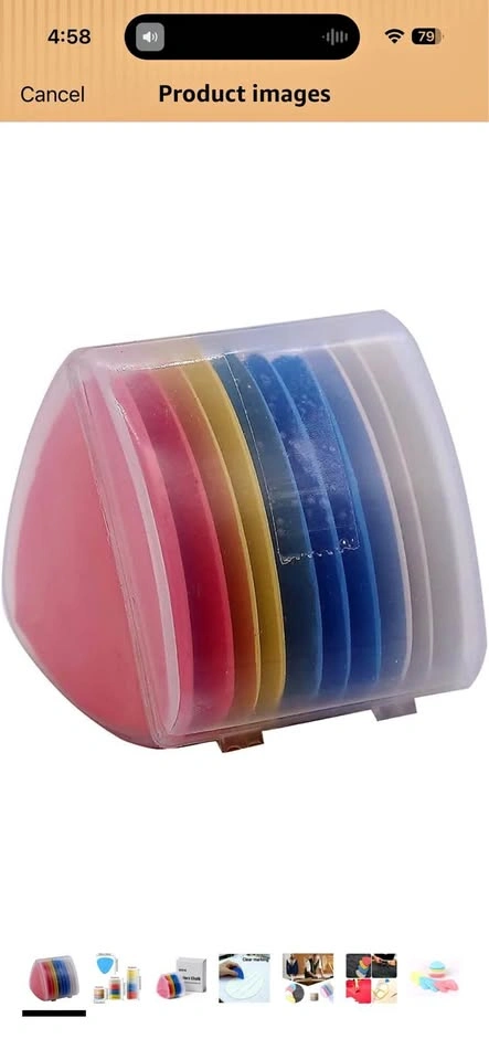 Triangle Tailor & Sewing Chalk For Fabrics 9 Pieces
