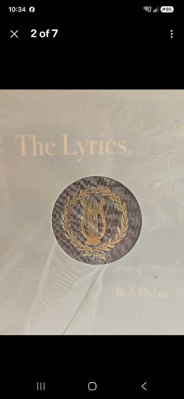 Bob Dylan The Lyrics Since 1962