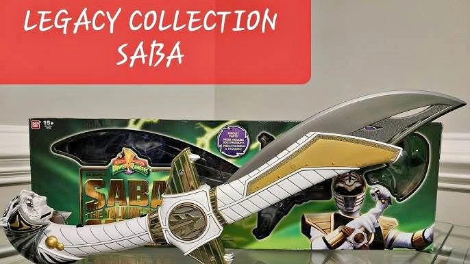 Bandai Mighty Morphin Power Rangers Legacy Collection Saba