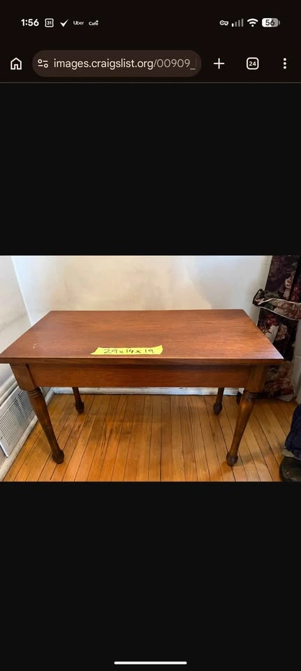 Vintage Cecilian Wooden Piano Bench with Storage - photo 2