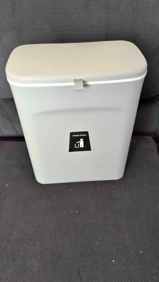Wall-Mounted Kitchen Trash Bin