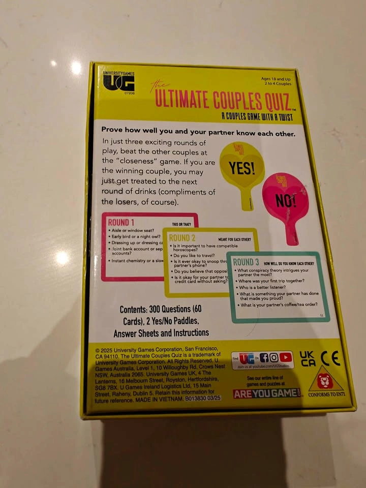 Ultimate Couples Quiz Game - photo 2