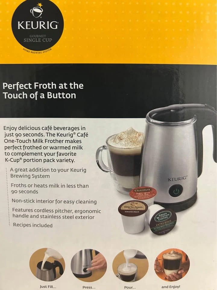 Keurig Café One-Touch Milk Frother - photo 3