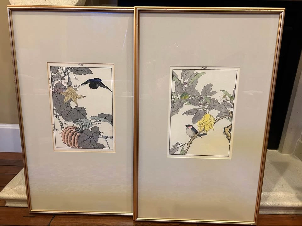 Imao Keinen (1845-1924) Japanese Antique Woodblock Prints - photo 2