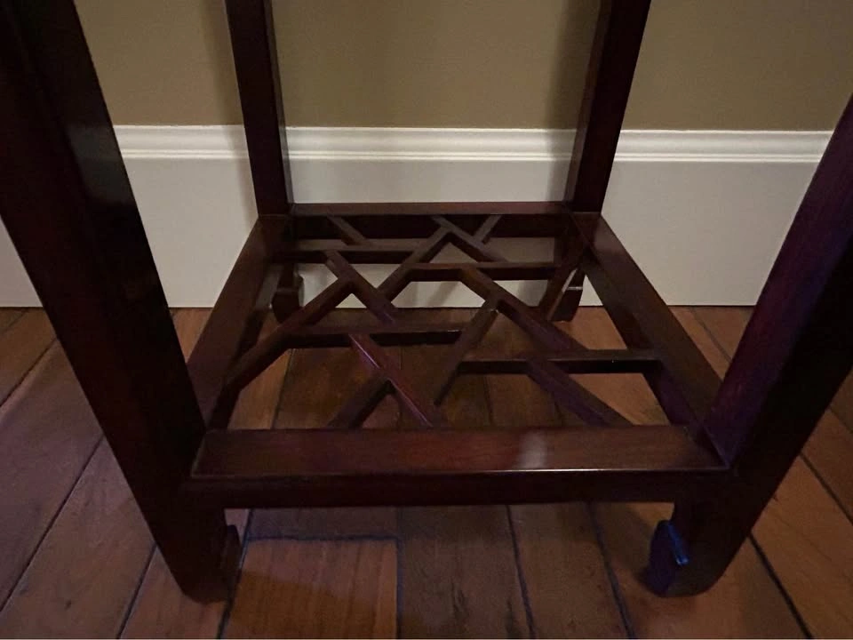 Vintage Mahogany Plant Stand Pedestal for Moving Sale - photo 5