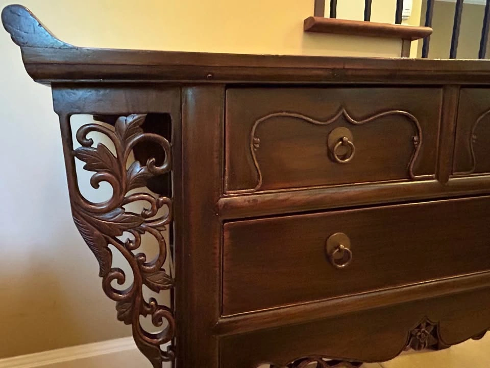 Vintage Console Hand-carved - photo 5