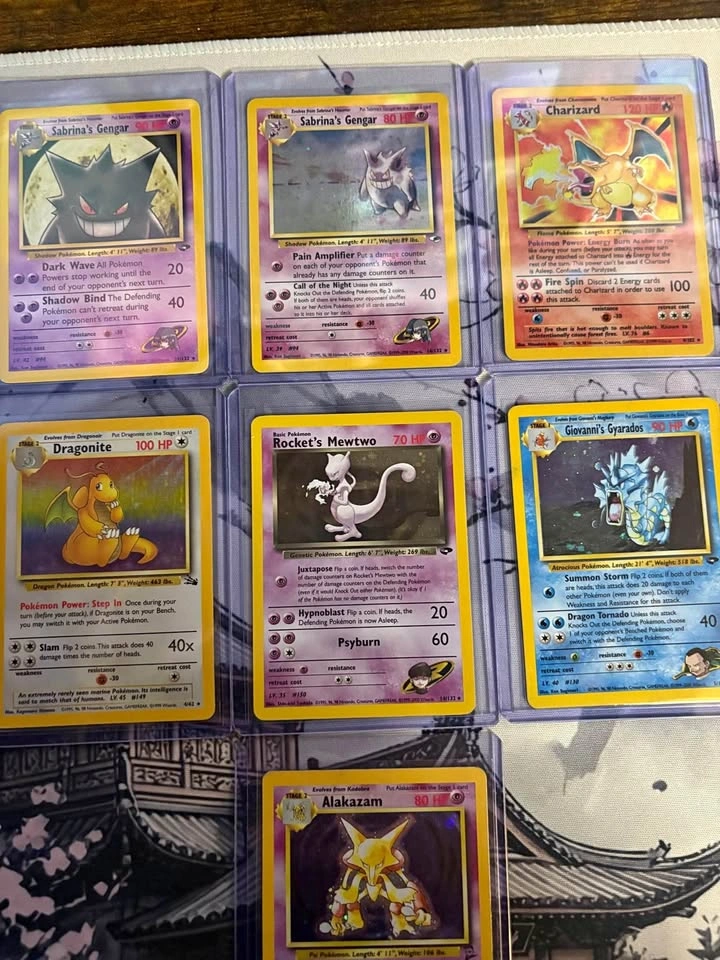 Vintage Pokémon WOTC Unlimited Collection – 50+ Cards