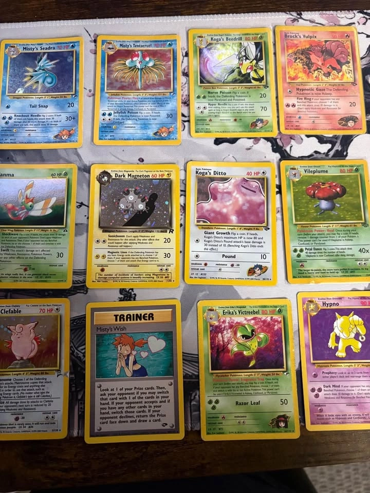 Vintage Pokémon WOTC Unlimited Collection – 50+ Cards - photo 3