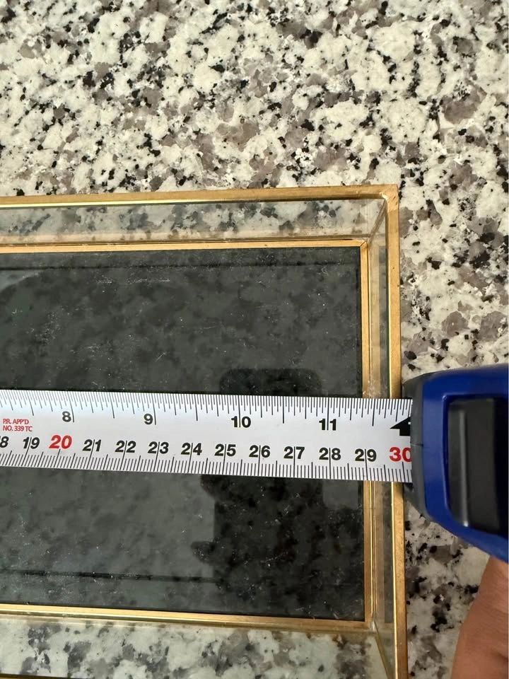Gold Glass Decorative Tray - photo 4