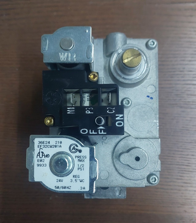Gas Valve Specifications – White-Rodgers 36E24-210 - GCV098