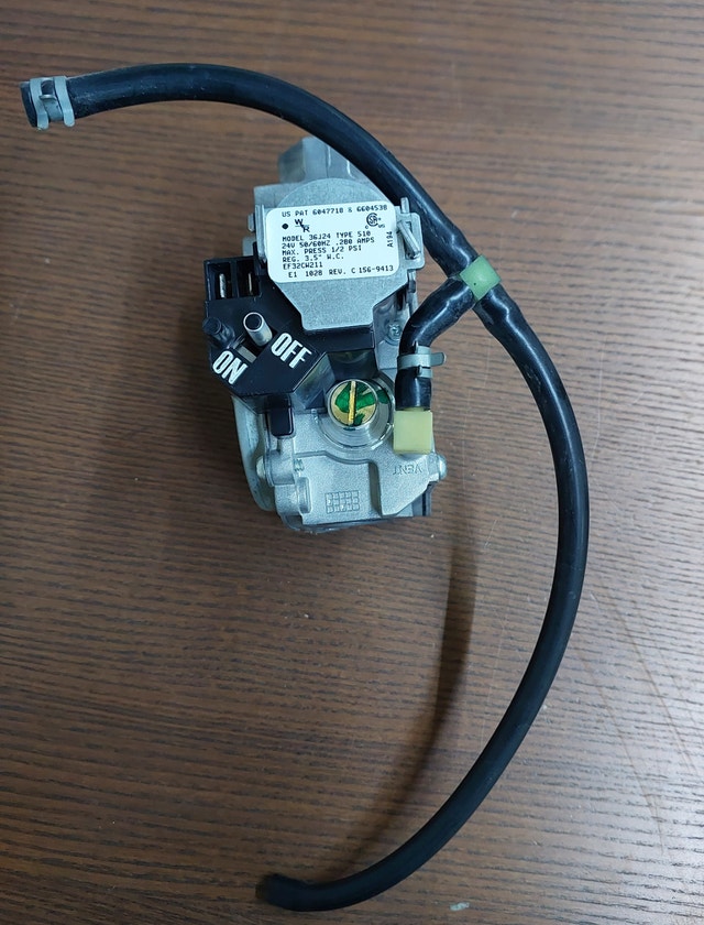 Gas Valve Specifications – White-Rodgers 36J24 Type - GCV090