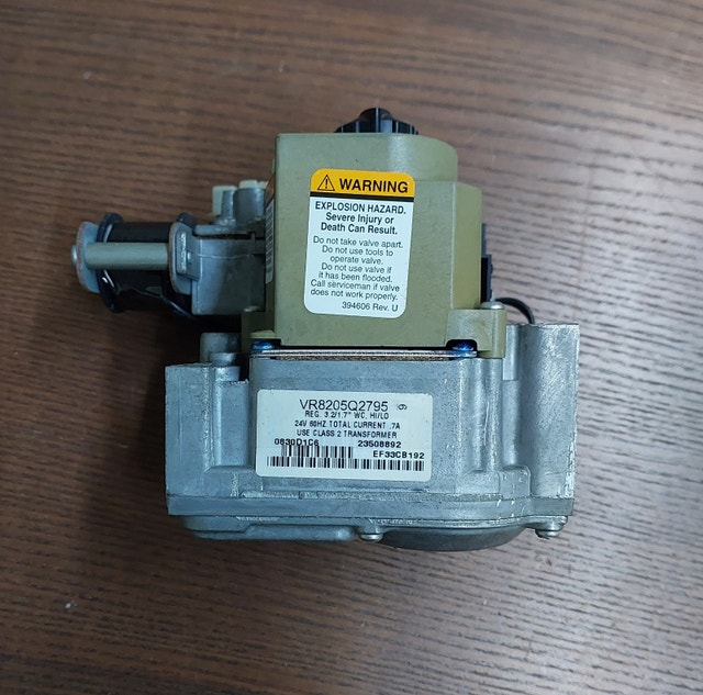 Gas Valve Specifications – Honeywell VR8205Q2795 - GCV086 - photo 2