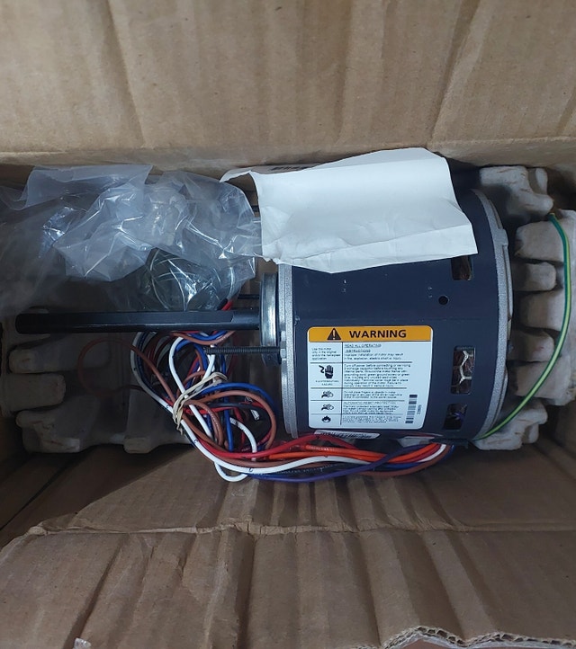 NIDEC Blower Motor – Model K55HXKCY-9442 (CAT #1692) - M093 - photo 2