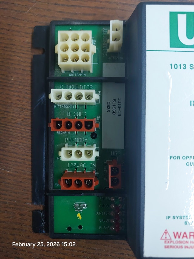 UT ELECTRONICS 1013 SERIES INTEGRATED BOILER CONTROL (1013-10) - photo 2
