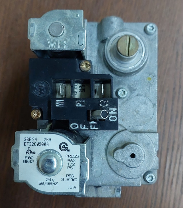 Gas Valve Specifications – White-Rodgers 36E24-209 - GCV059 - photo 2