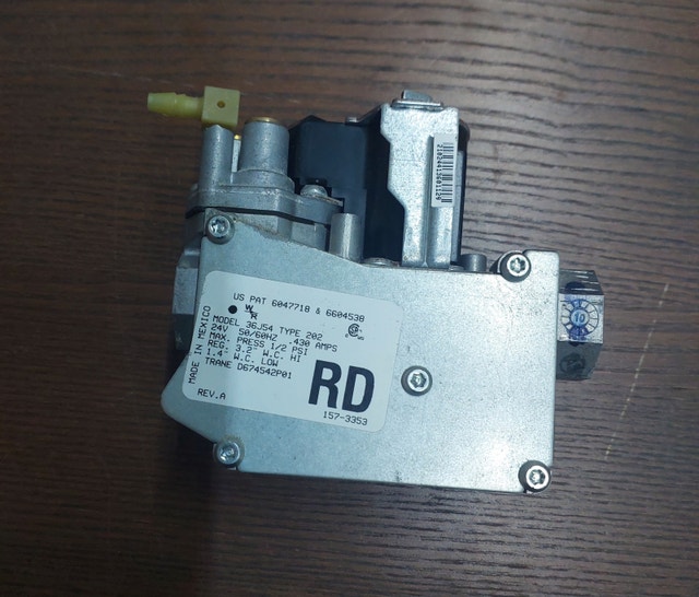 Gas Valve Specifications – White-Rodgers 36J54-202 - GCV076 - photo 4
