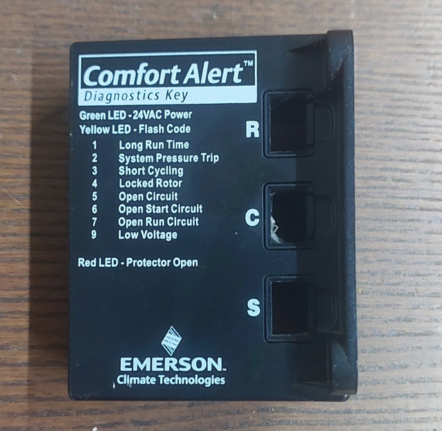 Compressor Diagnostic Module – Emerson Comfort Alert 543-0010-01 - photo 3