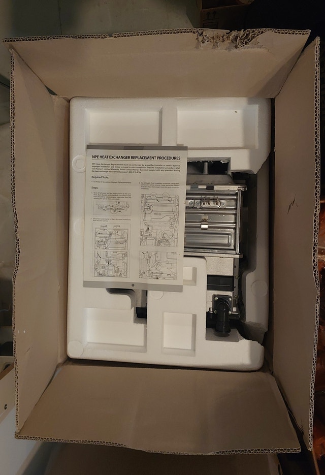 Heat Exchanger Assembly Specifications – Navien 30012712B