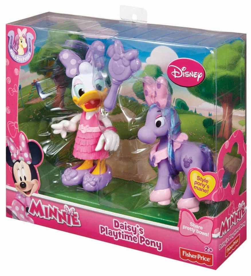 Daisy's Playtime Pony Minnie Mouse Bowtique Fisher Price Toy - photo 5