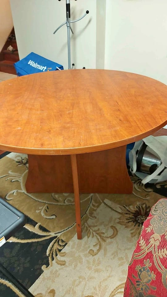 Wooden Round Table