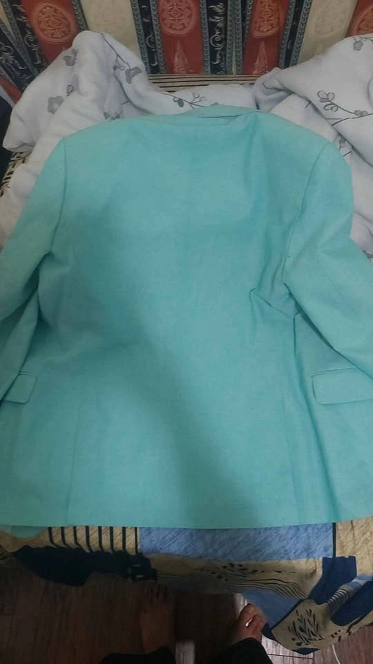 Isaac Mizrahi New York Solid Mint Blazer - photo 2