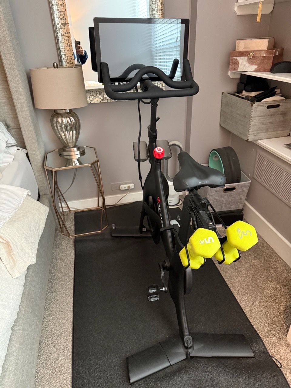 Peloton Indoor Exercise Bike with Screen