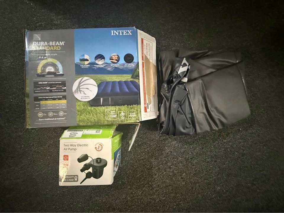 Intex Dura-Beam Standard Classic Downy Twin Air Mattress