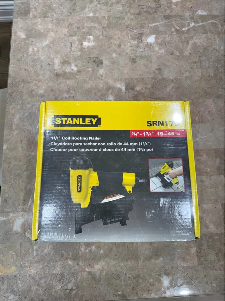New Stanley Coil Roofing Nailer Gun