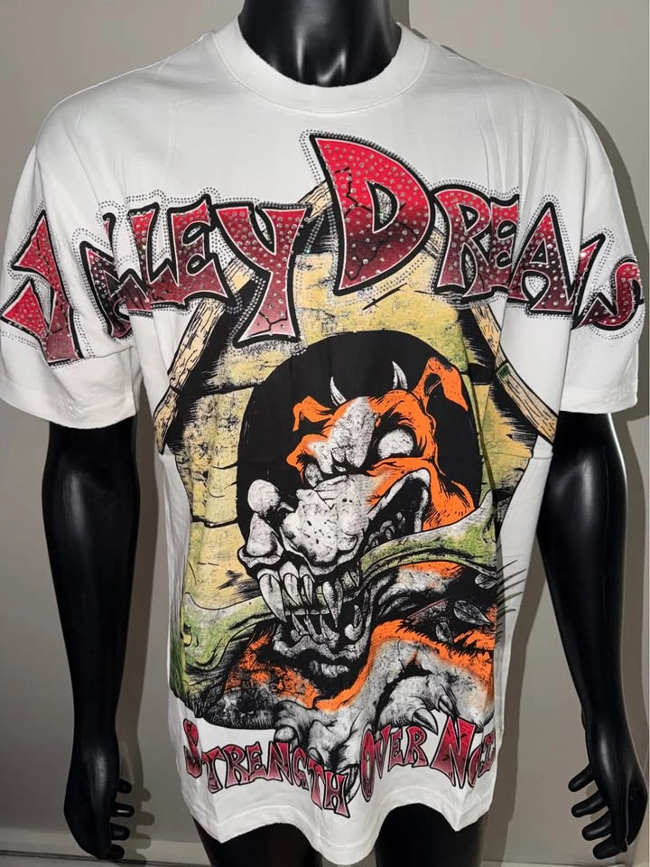 Valley Boxcut Tee Size L - Graphic Dog Print - photo 2