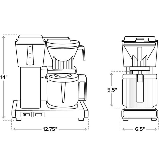 Technivorm Moccamaster KBGV Select 10-Cup Coffee Maker - photo 3