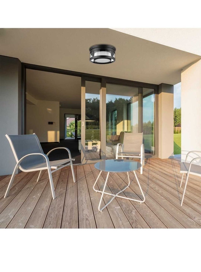 Globe Electric Brisbane Flush Mount Light - photo 3