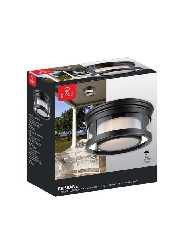 Globe Electric Brisbane Flush Mount Light - photo 5
