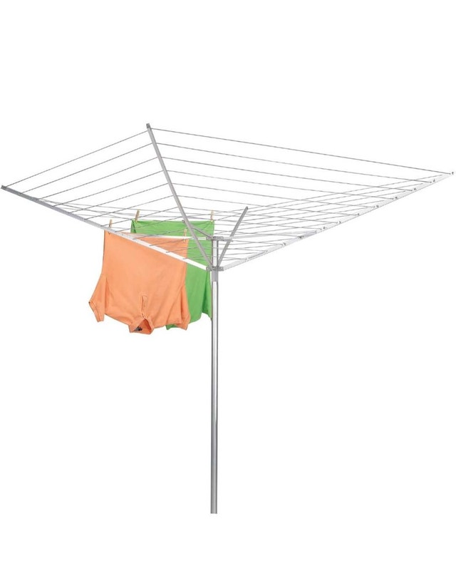 Household Essentials 1600 Rotary Outdoor Umbrella Drying Rack