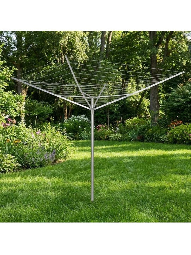 Household Essentials 1600 Rotary Outdoor Umbrella Drying Rack - photo 2