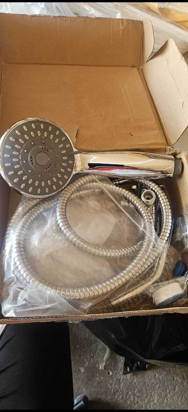 Chrome Multi-Function Shower Head
