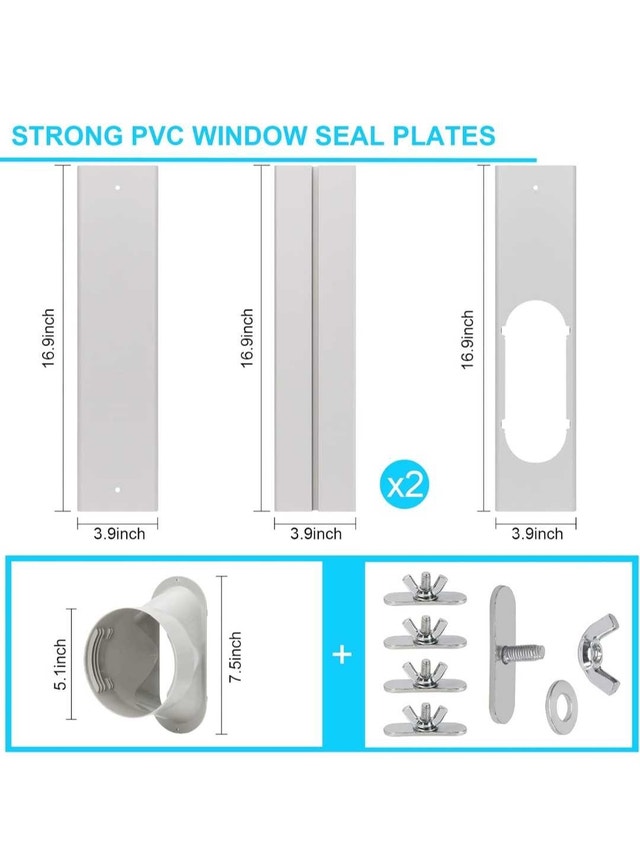 Portable Air Conditioner Window Kit - photo 2