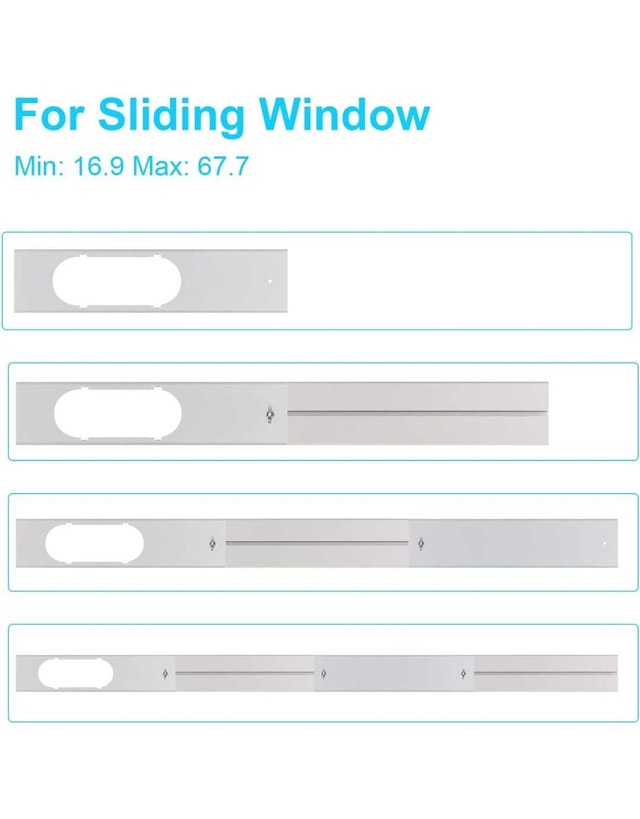 Portable Air Conditioner Window Kit - photo 3
