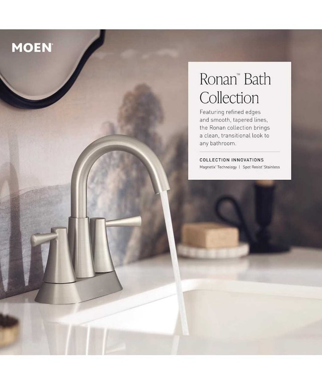 Moen 84021SRN Ronan Bathroom Faucet - photo 5