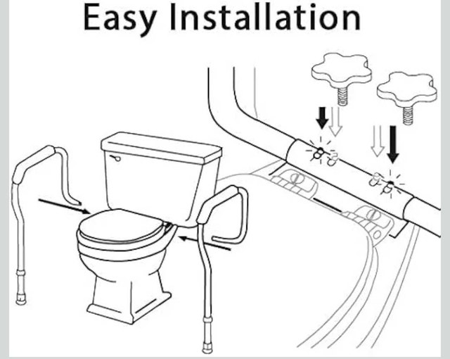 Carex Toilet Safety Frame - photo 4
