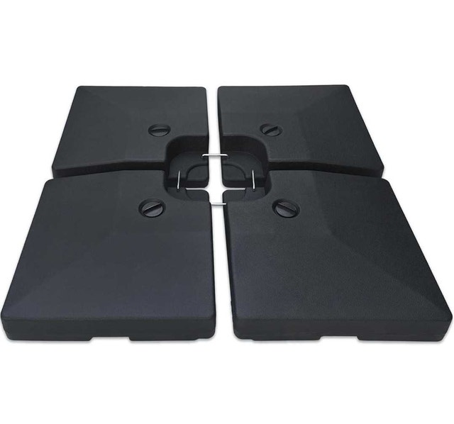 C-Hopetree 4 Piece Heavy Duty Offset Umbrella Base