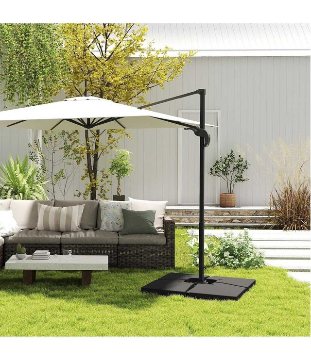 C-Hopetree 4 Piece Heavy Duty Offset Umbrella Base - photo 3