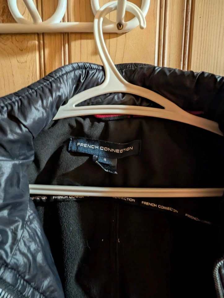 French Connection Black Parka Jacket - photo 2