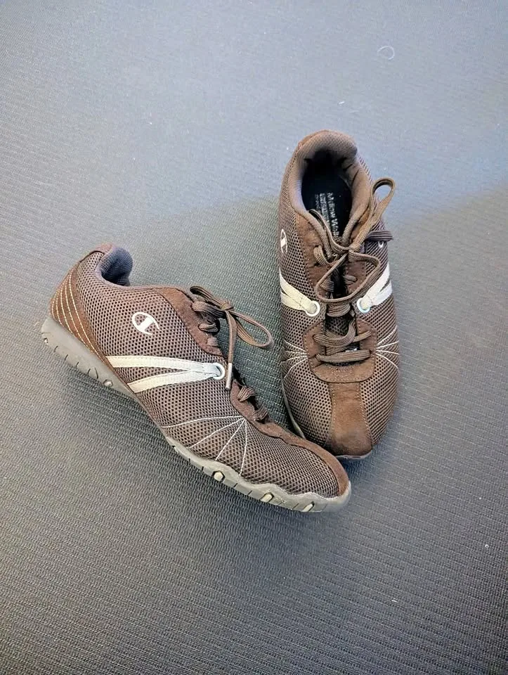 Champion Brown Athletic Shoes Size 9W thumbnail